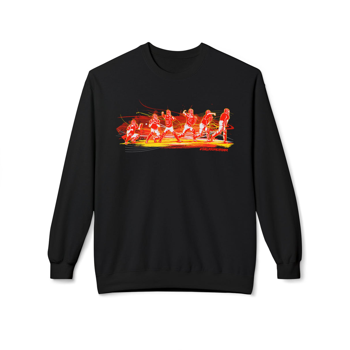 Flash Unisex Sweatshirt black