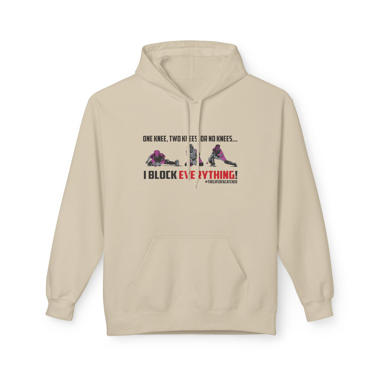 Knees Unisex Hoodie sand