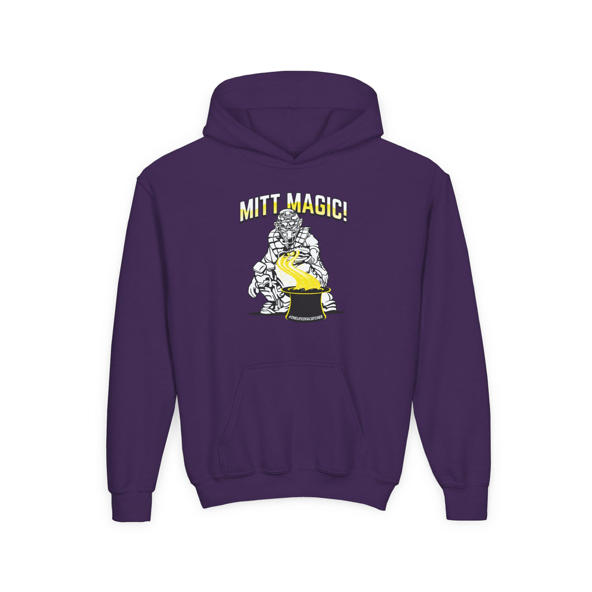 Mitt Magic Youth Hoodie Purple