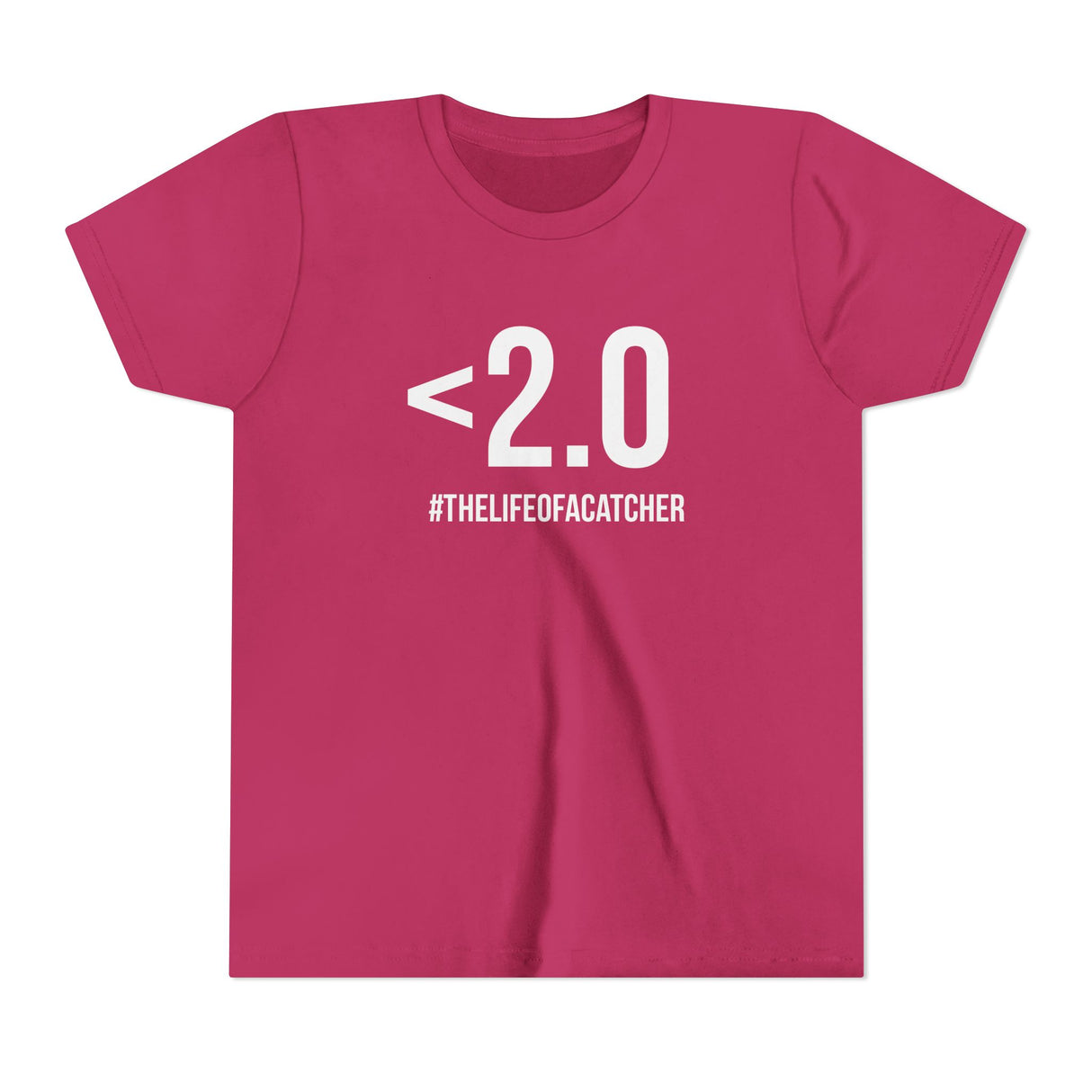 Drop Your Pop <2.0 Youth T-Shirt - Berry