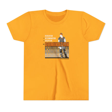 Domination Youth T-Shirt gold