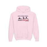 Knees Youth Hoodie light pink