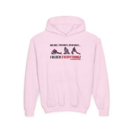 Knees Youth Hoodie light pink
