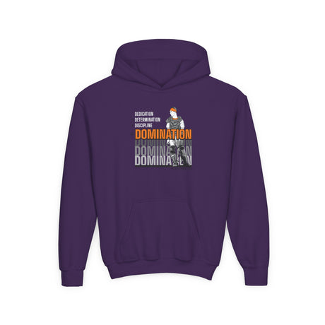 Domination Youth Hoodie purple