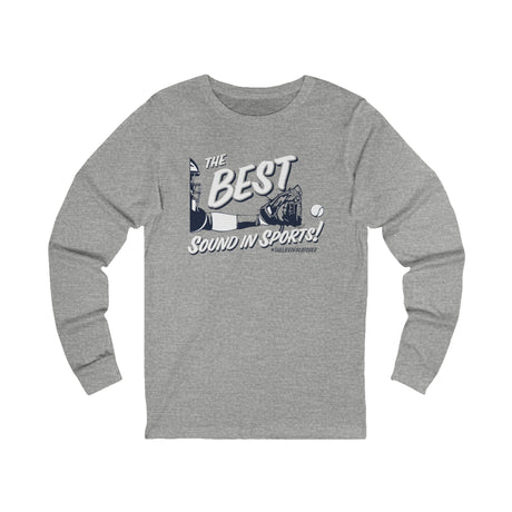 The Best Sound In Sports Unisex Jersey Long Sleeve Tee heather grey