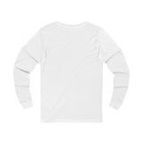 What We See Unisex Jersey Long Sleeve Tee White Back