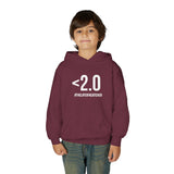 Drop Your Pop 2.0 Youth Hoodie Maroon Front