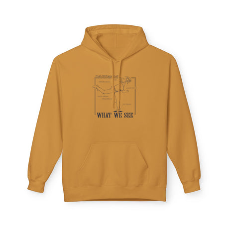 What We See Unisex Hoodie Mustard