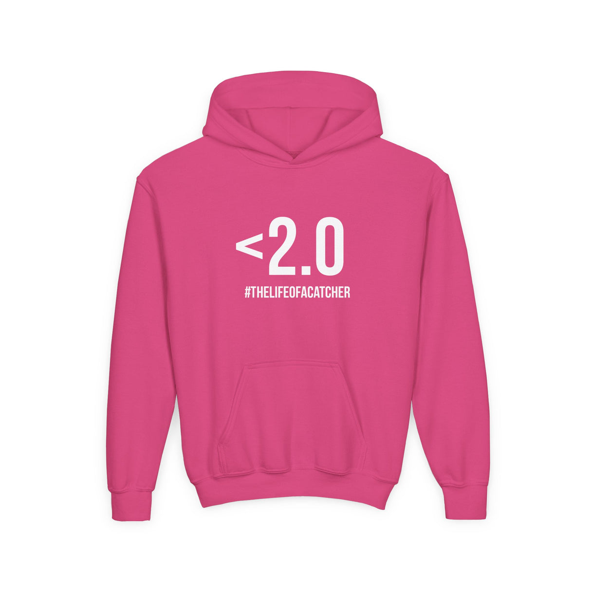 Drop Your Pop 2.0 Youth Hoodie Heliconia