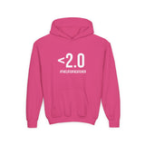 Drop Your Pop 2.0 Youth Hoodie Heliconia
