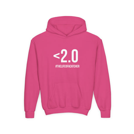 Drop Your Pop 2.0 Youth Hoodie Heliconia