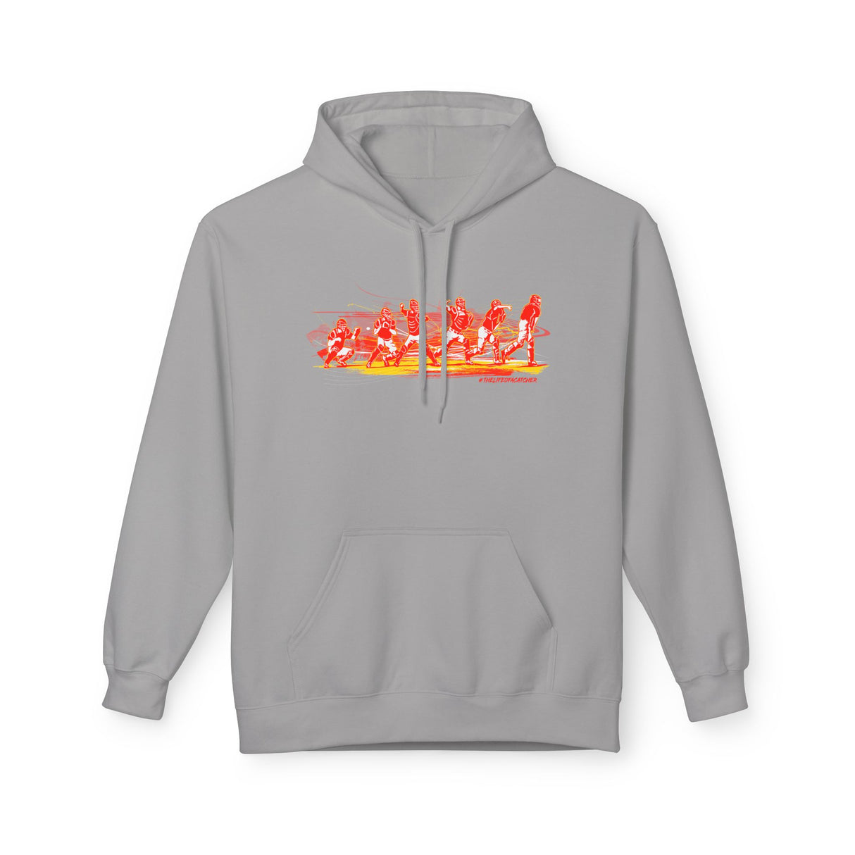 Flash Unisex Hoodie grey