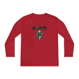 Blocking Machine Youth Long Sleeve T-Shirt - Red 