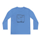 What We See Youth Long Sleeve T-Shirt Carolina Blue
