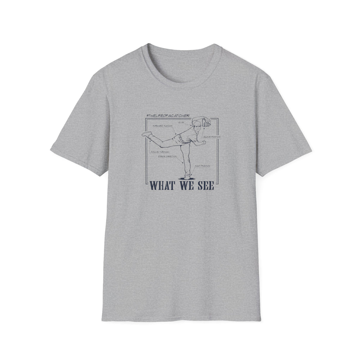 What We See Unisex T-Shirt Sport Grey