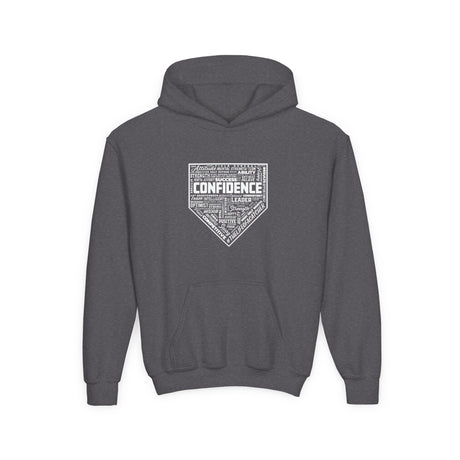Confidence Youth Hoodie grey