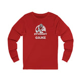 Student Of The Game Unisex Jersey Long Sleeve Tee red