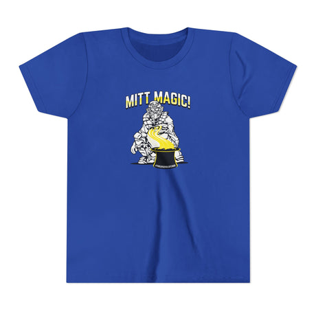 Mitt Magic Youth T-Shirt - Royal Front