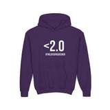 Drop Your Pop 2.0 Youth Hoodie Purple