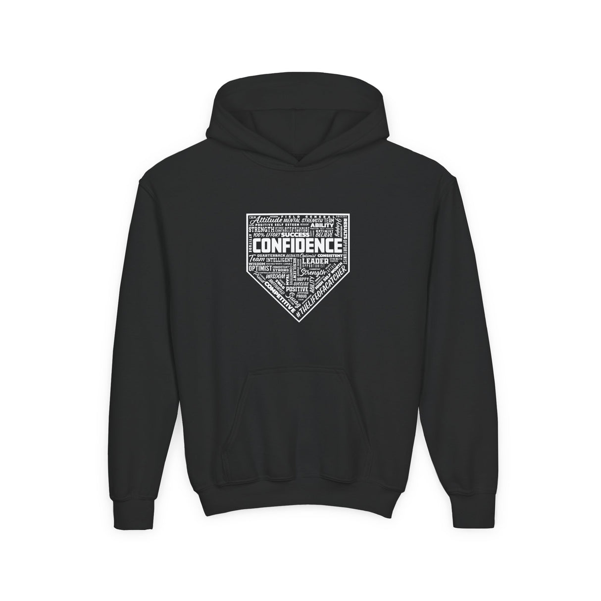 Confidence Youth Hoodie black