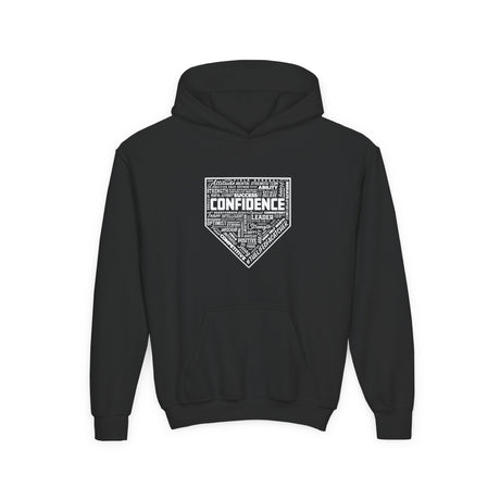 Confidence Youth Hoodie black