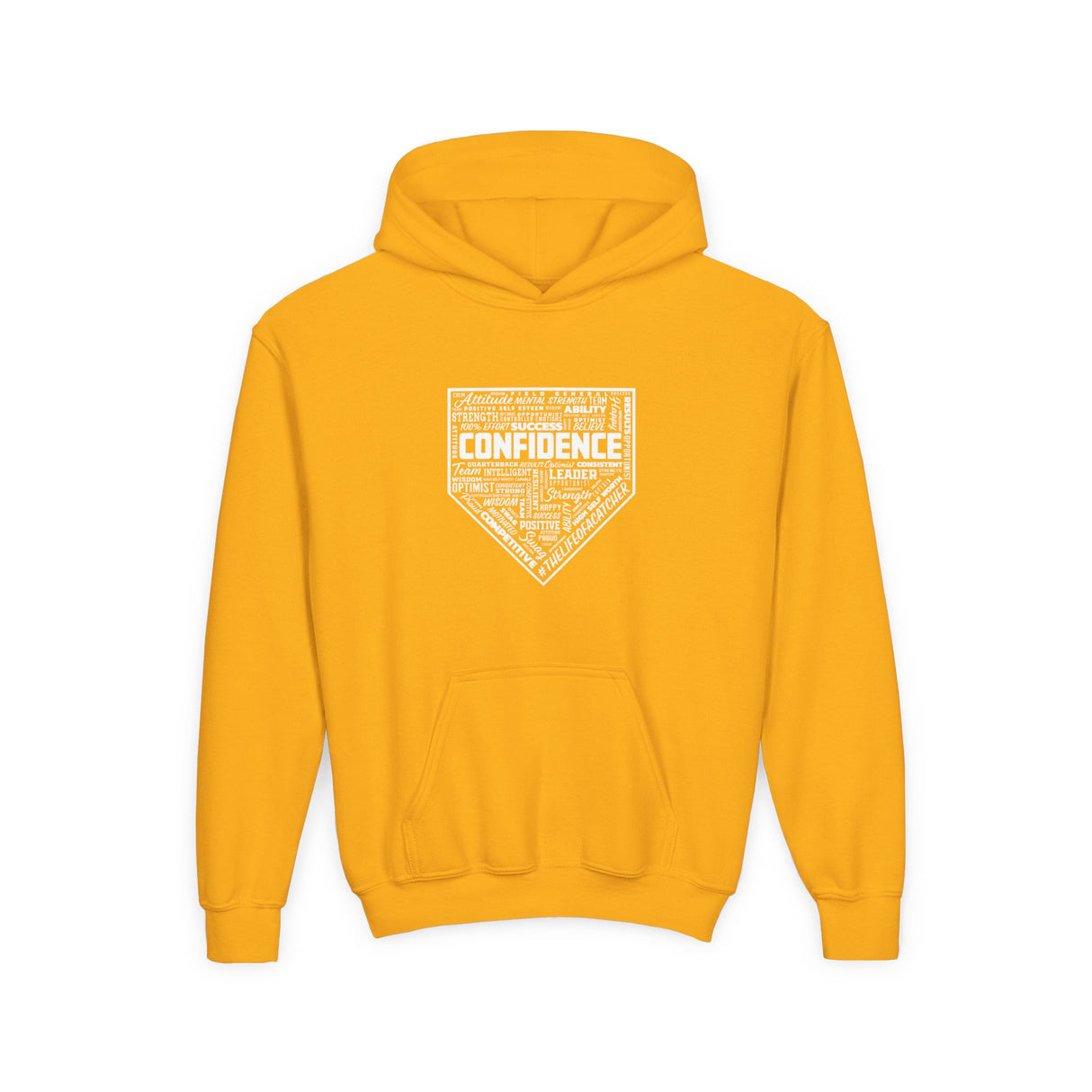 Confidence Youth Hoodie yellow
