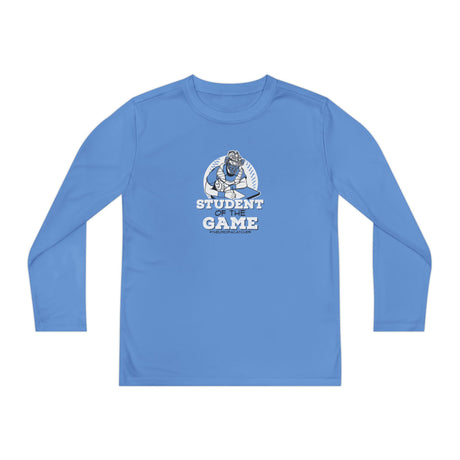 Student Of The Game Youth Long Sleeve T-Shirt carolina blue