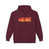 Flash Unisex Hoodie maroon