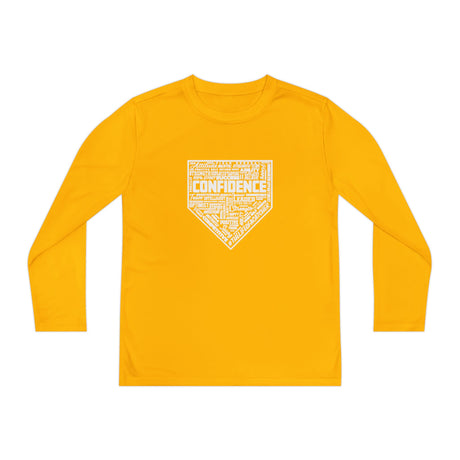 Confidence Youth Long Sleeve T-Shirt - Gold