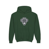 The Catching Guy Logo Mask Youth Hoodie forest