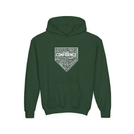 Confidence Youth Hoodie forest