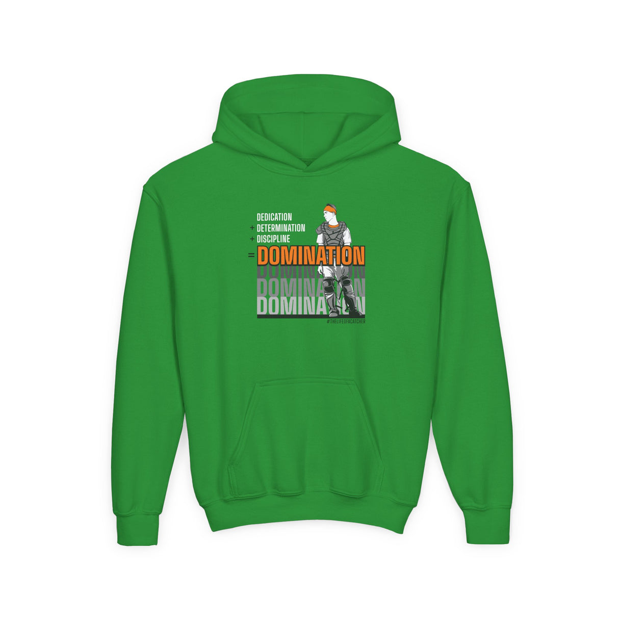 Domination Youth Hoodie green