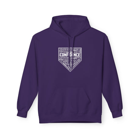 Confidence Unisex Hoodie - Purple