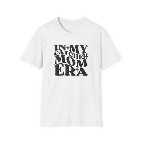 In My Catcher Mom Era Unisex T-Shirt - White