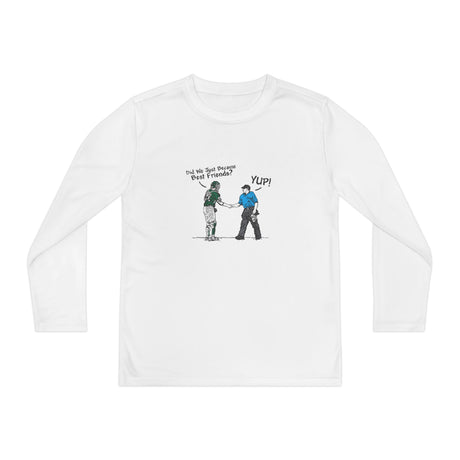 Best Friends Youth Long Sleeve T-Shirt - White