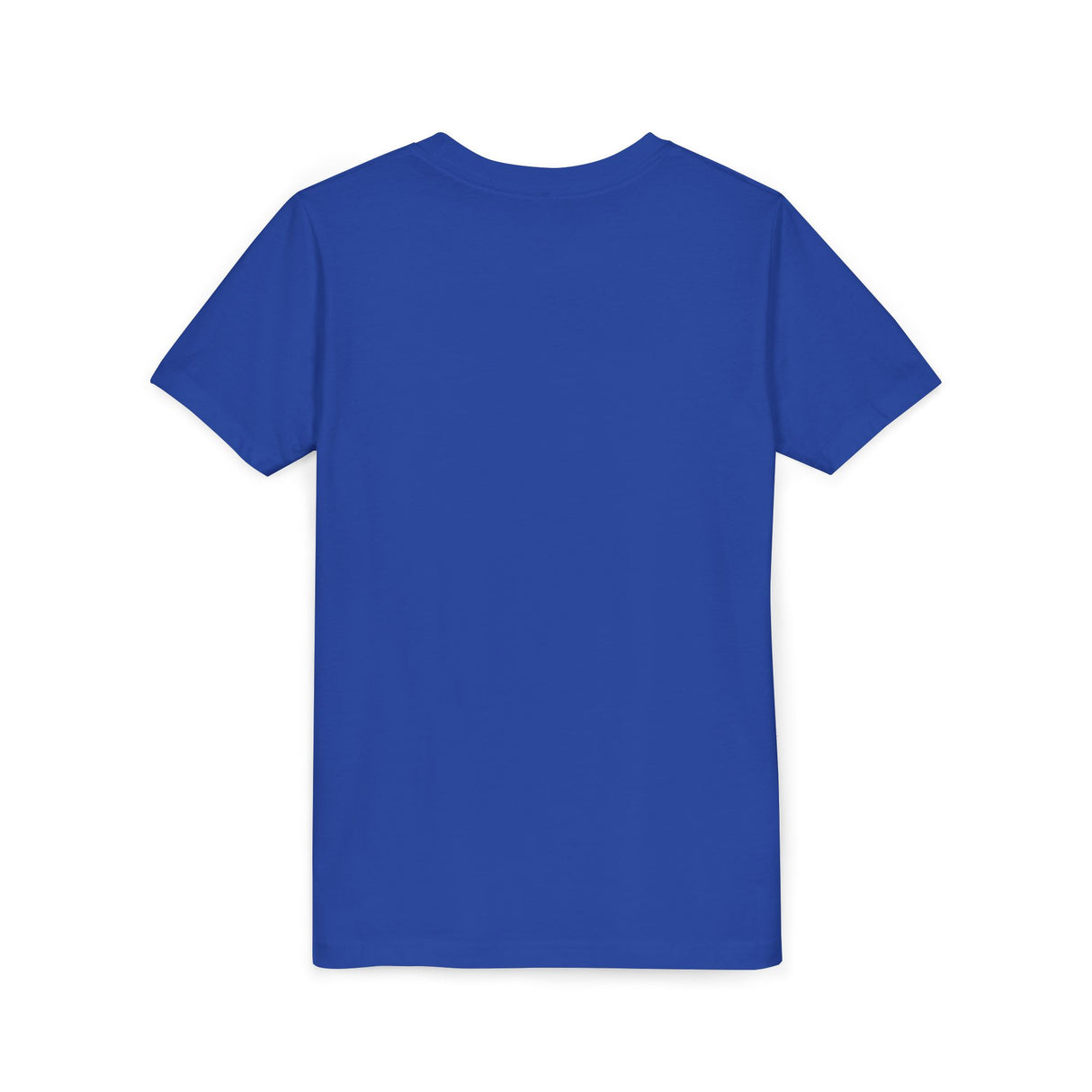 American Flag Catcher Youth T-Shirt - Royal Back