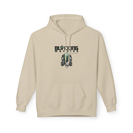 Blocking Machine Unisex Hoodie  - Sand Front