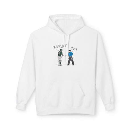Best Friends Unisex Hoodie - White