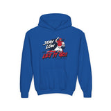 Stay Low & Let It Go Youth Hoodie Royal