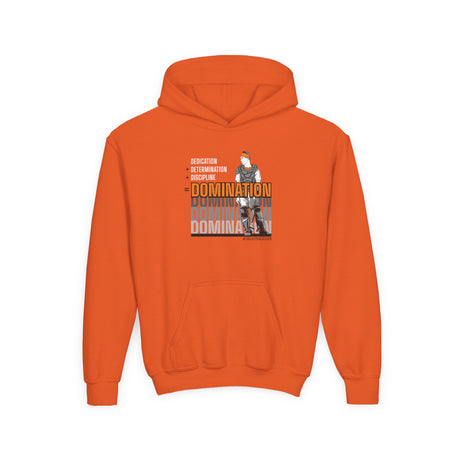 Domination Youth Hoodie orange