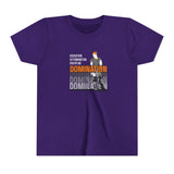 Domination Youth T-Shirt purple