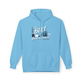 the best sound in sports hoodie bright blue