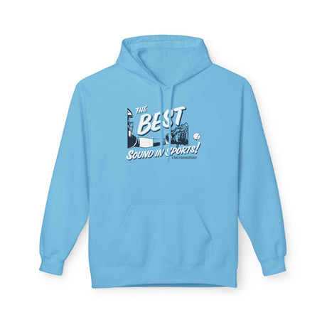 the best sound in sports hoodie bright blue