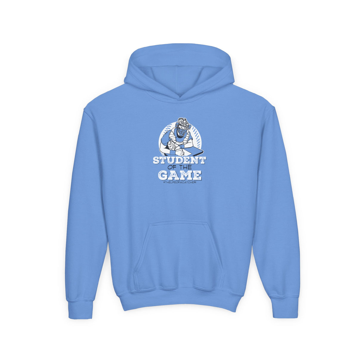 Student Of The Game Youth Hoodie carolina blue