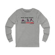 Knees Unisex Jersey Long Sleeve Tee grey