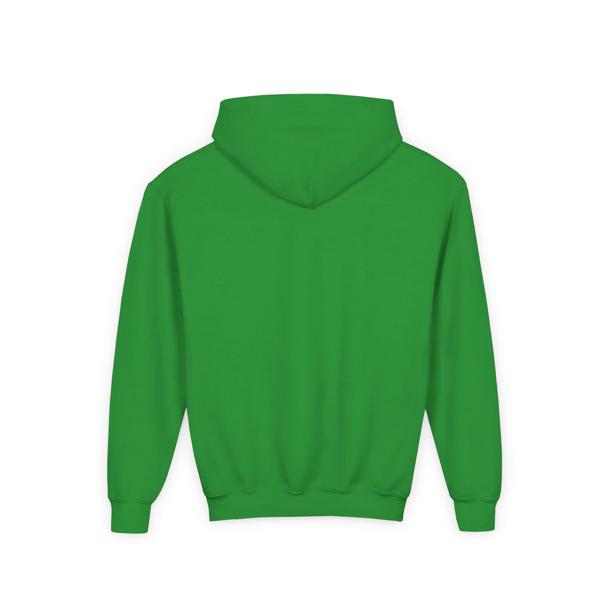 Blocking Machine Youth Hoodie green back