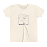 What We See Youth T-Shirt Natural