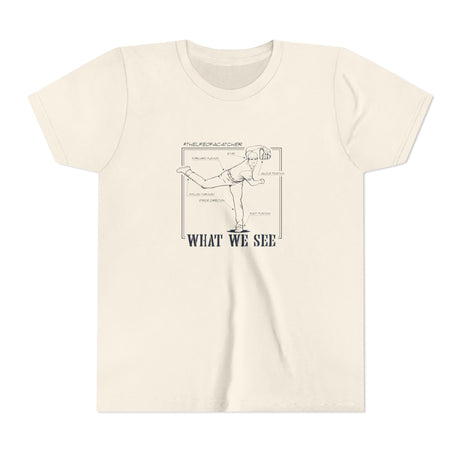 What We See Youth T-Shirt Natural