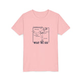 What We See Youth T-Shirt Light Pink