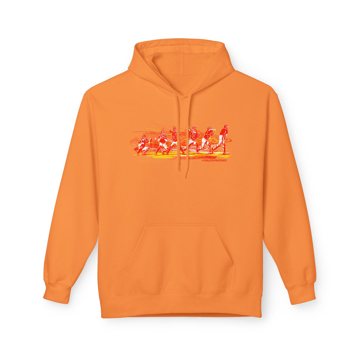 Flash Unisex Hoodie tangerine